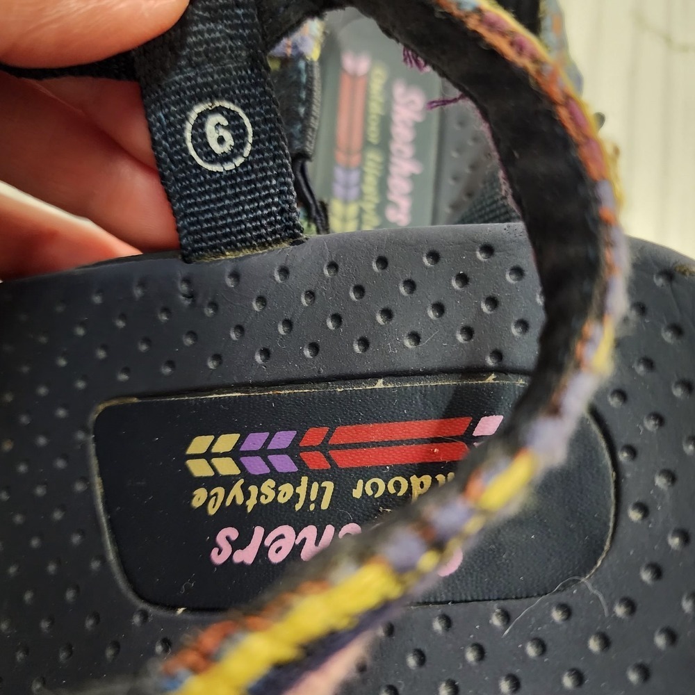 Skechers Comfort Walking Sandals Size 6 Outdoor Travel Adjustable Straps - Picture 13 of 15